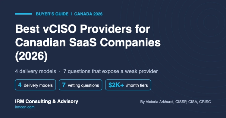 Best vCISO Providers for Small Businesses - Canada
