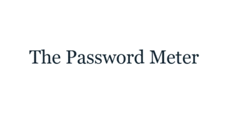 The Password Meter Logo