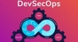 A logo for devscoops with gears and gears.